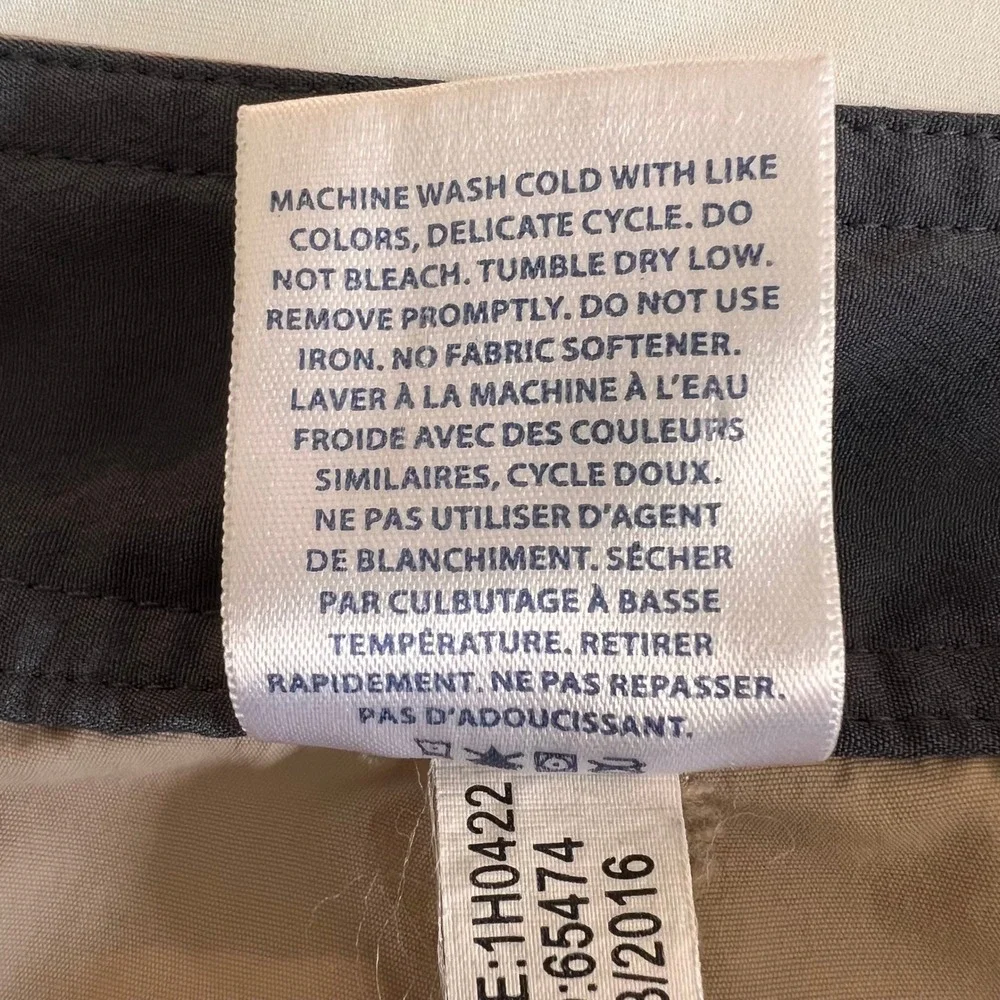 Vineyard Vines Mens Board Shorts Khaki Tan‎ Navy Blue Swim Trunks Size 32 1H0422
